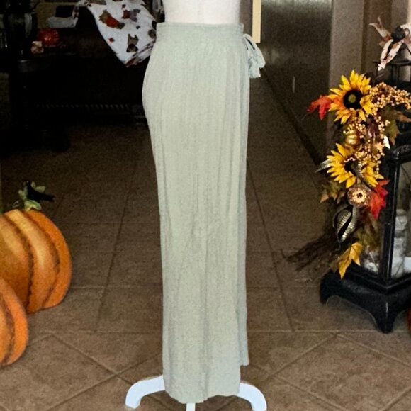 Kiwi & Punch Crushed Linen Like Lightweight Pants - Picture 4 of 5